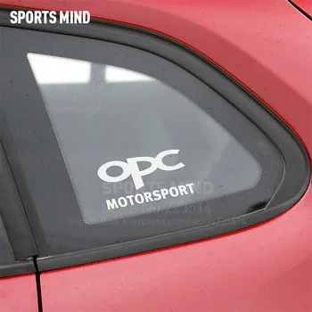 

10 Pairs SPORTS MIND OPC MOTORSPORT vinyl sticker Decal For opel astra h insignia corsa vectra c zafira mokka meriva accessories