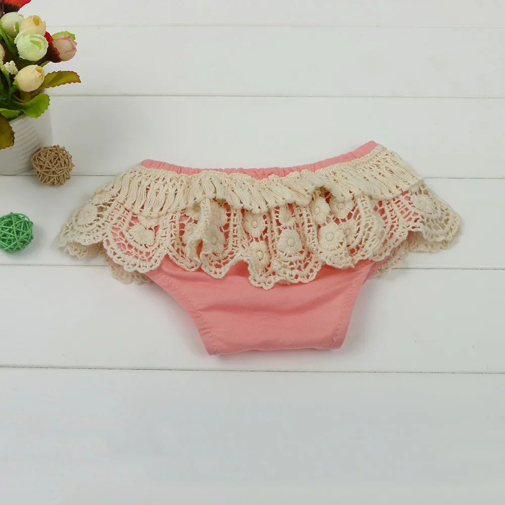 SAGACE кружевные подгузники принцессы трусики для младенцев нижнее белье