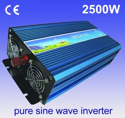 

DC 12V/24V to AC 110V/120V/220V/230V/240V 2500W Pure Sine Wave Inverter, Power Inverter 2500W Pure sinusgolf omsetter