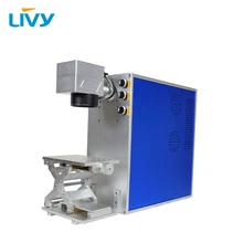 Mini Metal laser engraver/portable Optical 20w 30w 50w fiber laser marking machine