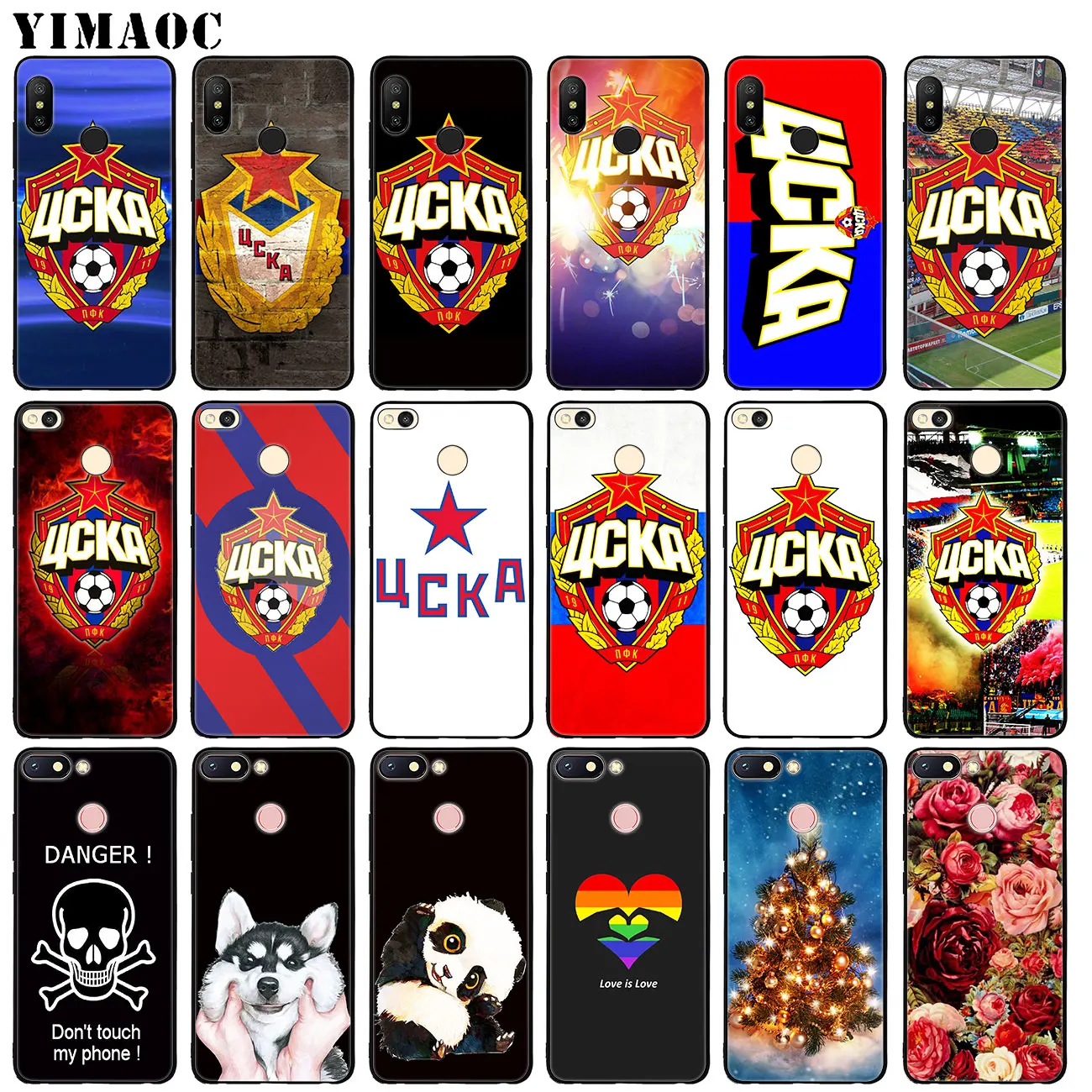 

YIMAOC PFC CSKA Moscow Soft Silicone Phone Case for Xiaomi Mi 9 9T CC9 CC9E A3 PRO 8 SE A2 Lite pocophone f1 MAX 3
