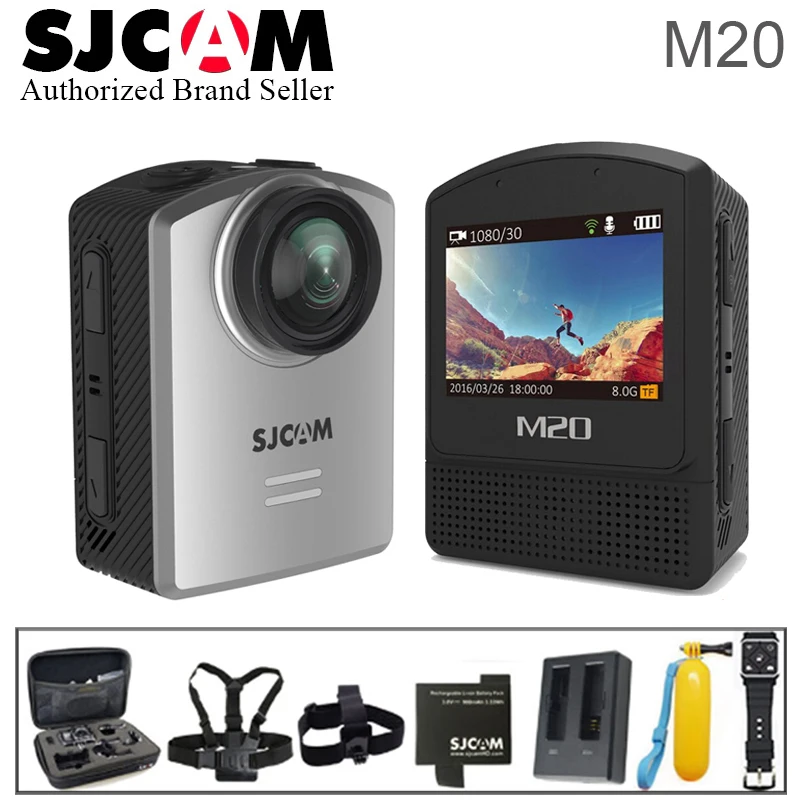 SJCAM M20/M20 Air Мини спортивная экшн-Камера Подводная 4K Wifi гироскоп мини видеокамера 16MP водонепроницаемый SJCam Спорт DV рекордер