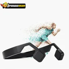 LemonMan, наушники с костной проводимостью, беспроводные стерео спортивные наушники, Bluetooth 4,0, гарнитура с микрофоном для смартфонов, планшетов