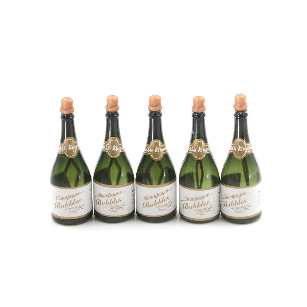 5 шт./компл. бутылки шампанского, винного стакана, "сделай сам" с самостоятельным поливом бутылки для мыльных пузырей выбoр дeтeй Классические игрушки пузыри лучшее для дня рождения, для активного отдыха