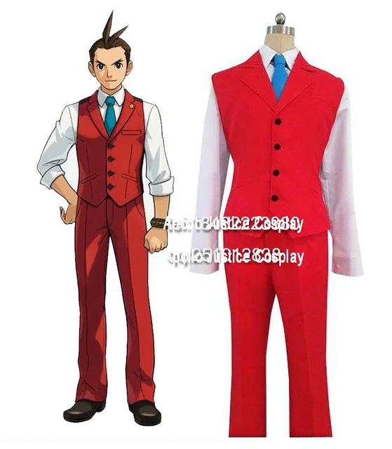 apollo justice cosplay clothing