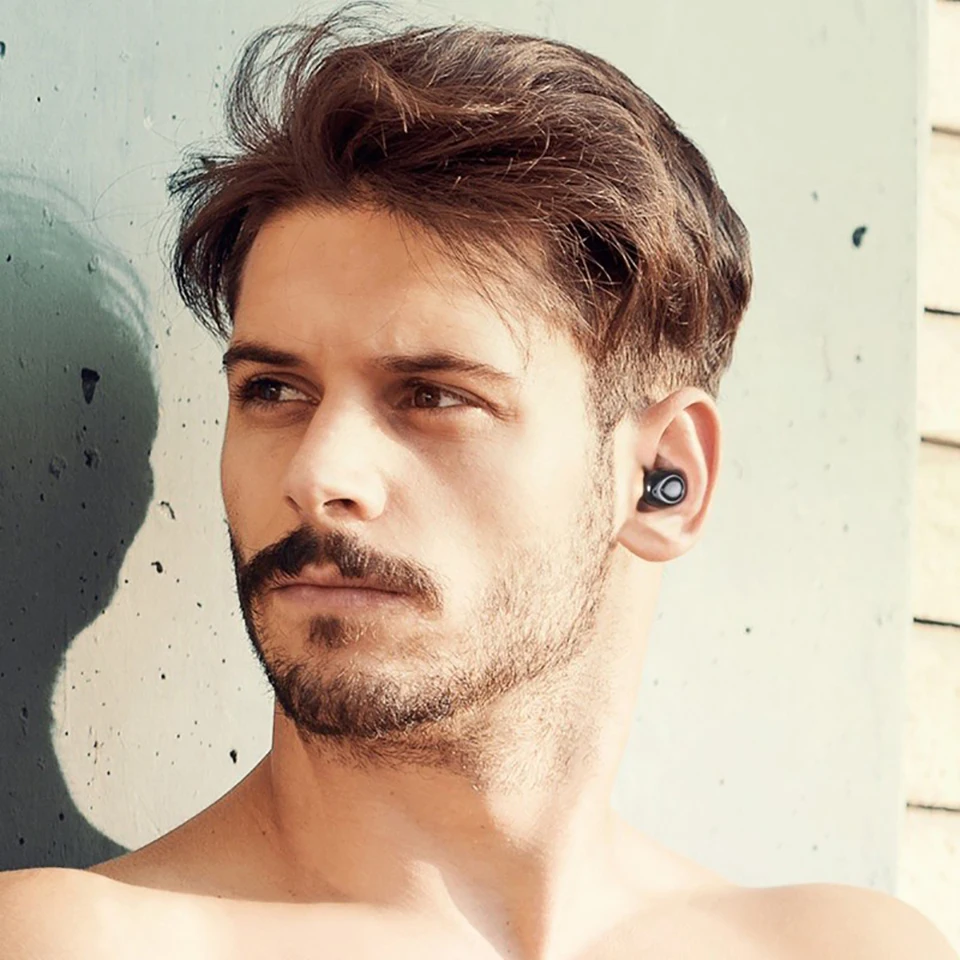 VTIN XK832 Wireless TWS Earphones Bluetooth Earbuds CVC6.0 Noise Cancelling Mic Headphone With Charging Case For Iphone X Huawei (11)