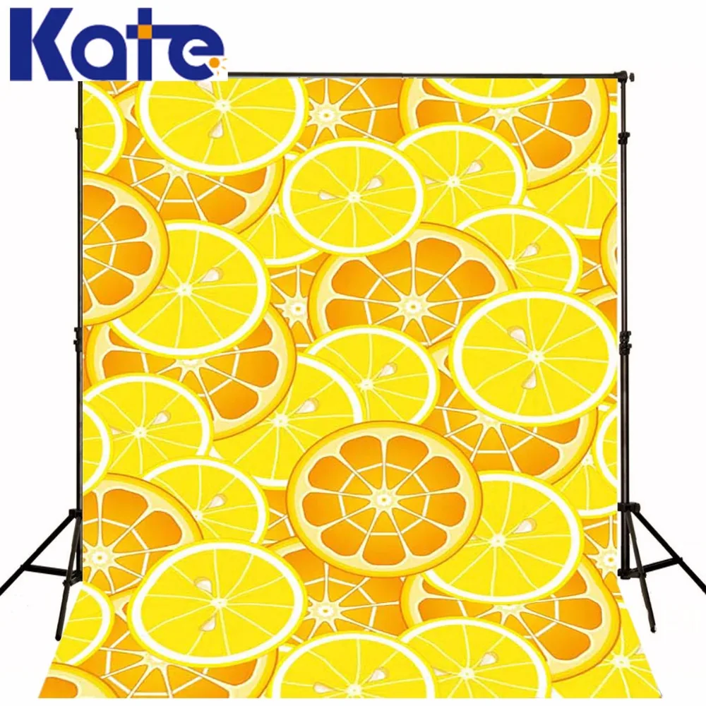 

Kate Digital Printing Photo Backdrops Cartoon Lemon Slices Yellow Backdrops Fotografia For Children Babies Newborn Backdrop