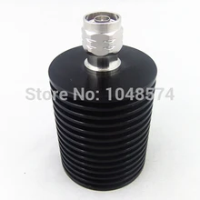 Круглый 50 Вт 60 Вт DC-3GHz N штекер 50 Ом РФ эквивалент нагрузки прекращение