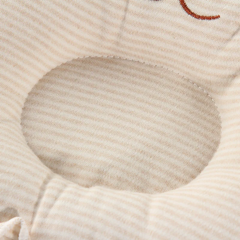 Хлопковые носки для новорожденных подушка для младенца сна Форма малыша позиционер против скатывания Подушка плоская Bebe подушка для головы, защита от детей