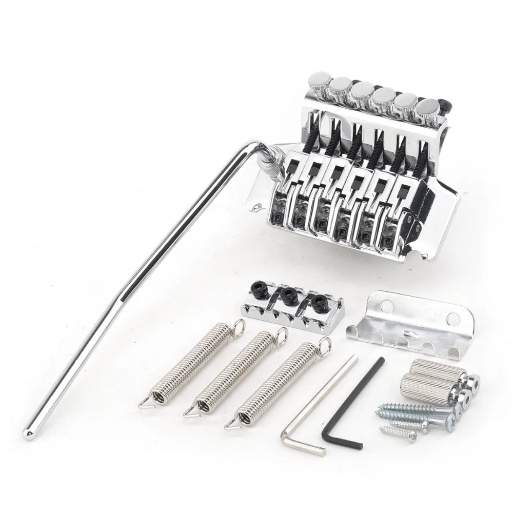 54mm Guitar Double Locking Tremolo Bridge Assembly Set for Electric