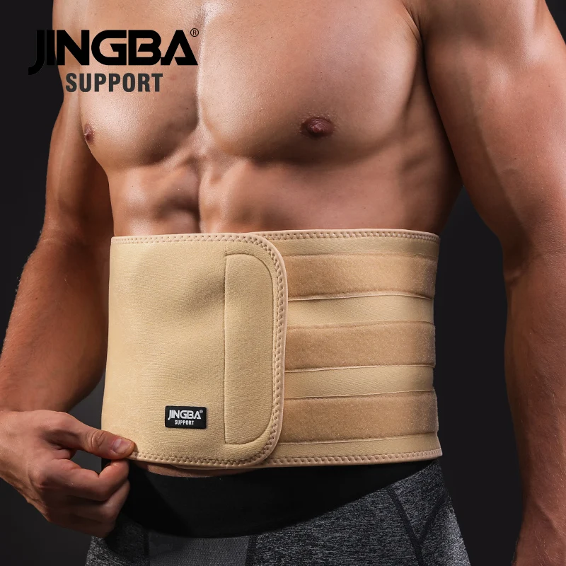 Jingba Support Hot Women Weight Loss Slimming Belt Neoprene Sweat Belt  Waist Trainer Mens Fitness Belt Back Waist Support Belt - Waist Support -  AliExpress