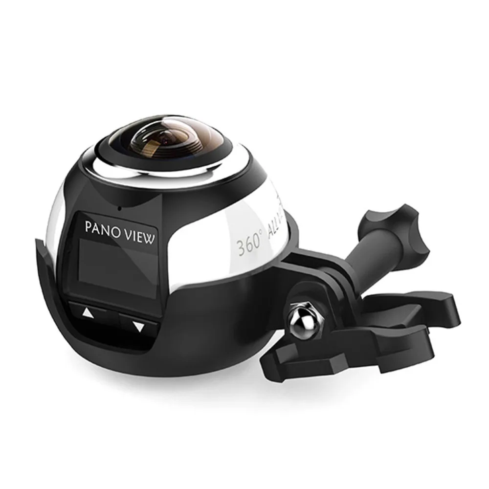 New V1 4K 360 Action Camera Mini Wifi Panoramic Camera 2448*2448 Ultra HD Panorama Camera Waterproof Sport Driving VR Camera