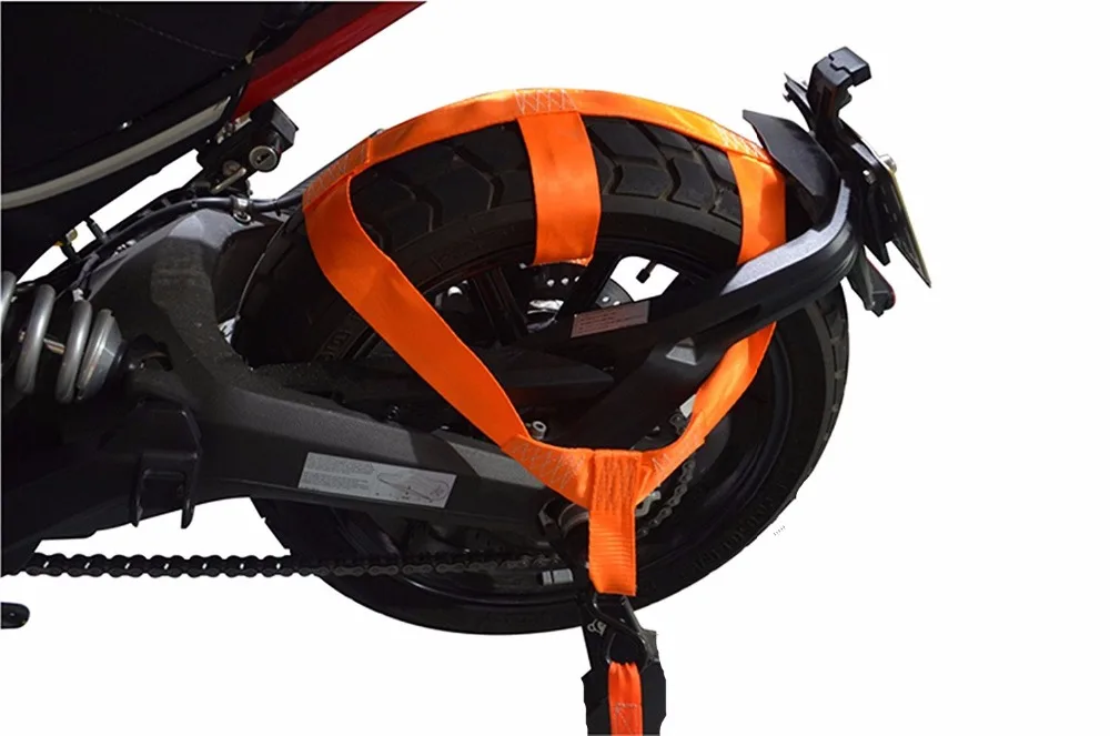 UniversalMotorbikeMotorcycleREARWheelHandlebarTransportBarTie