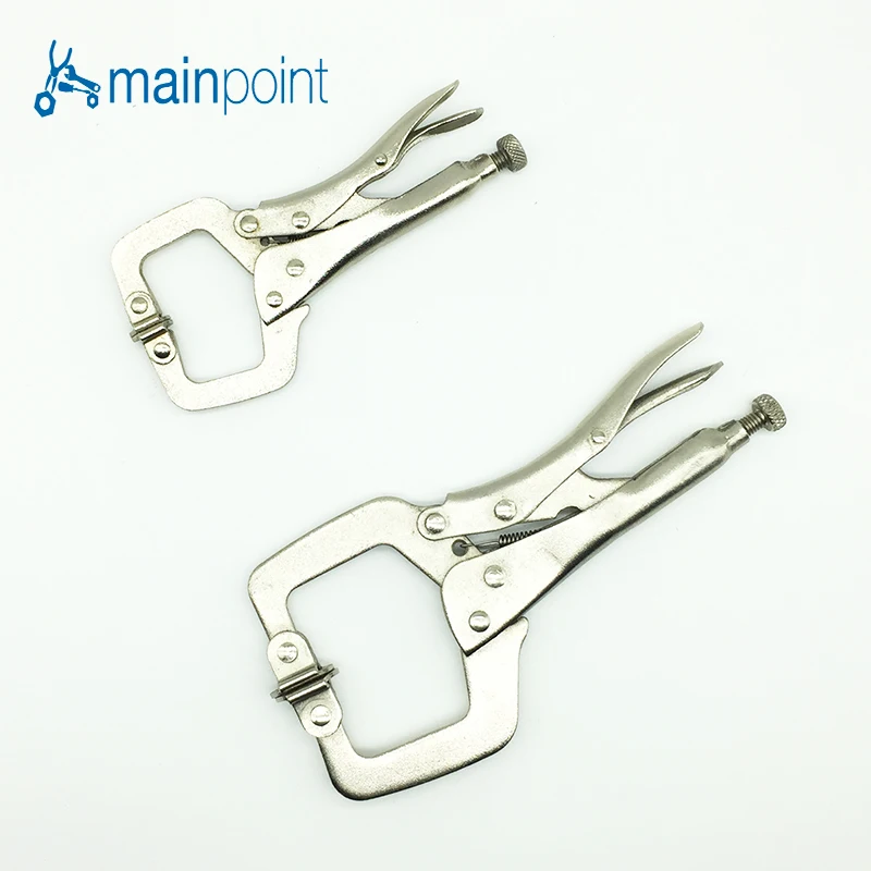 Mainpoint прибытие 7 &quot/5&quot Литые стальные тиски Grip сварочный блокировки C клещи