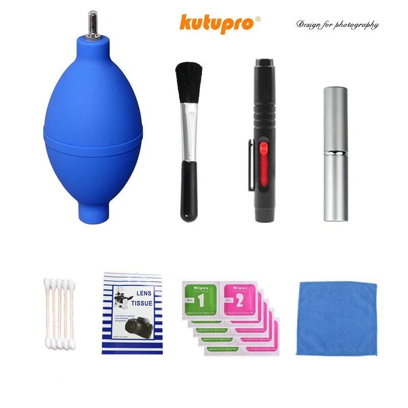 

Camera cleaning suits SLR camera lens professional cleaning brush mirror paper blowing camera lens wiping cloth screen clean kit