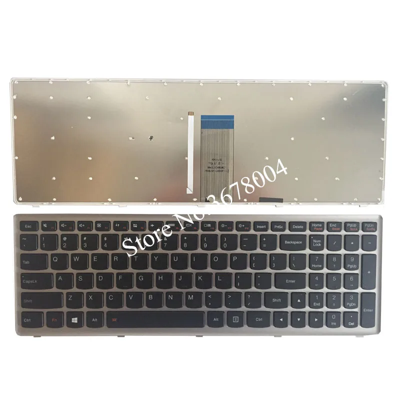 

US keyboard for Lenovo Ideapad Z710 U510 English laptop keyboard with Backlight