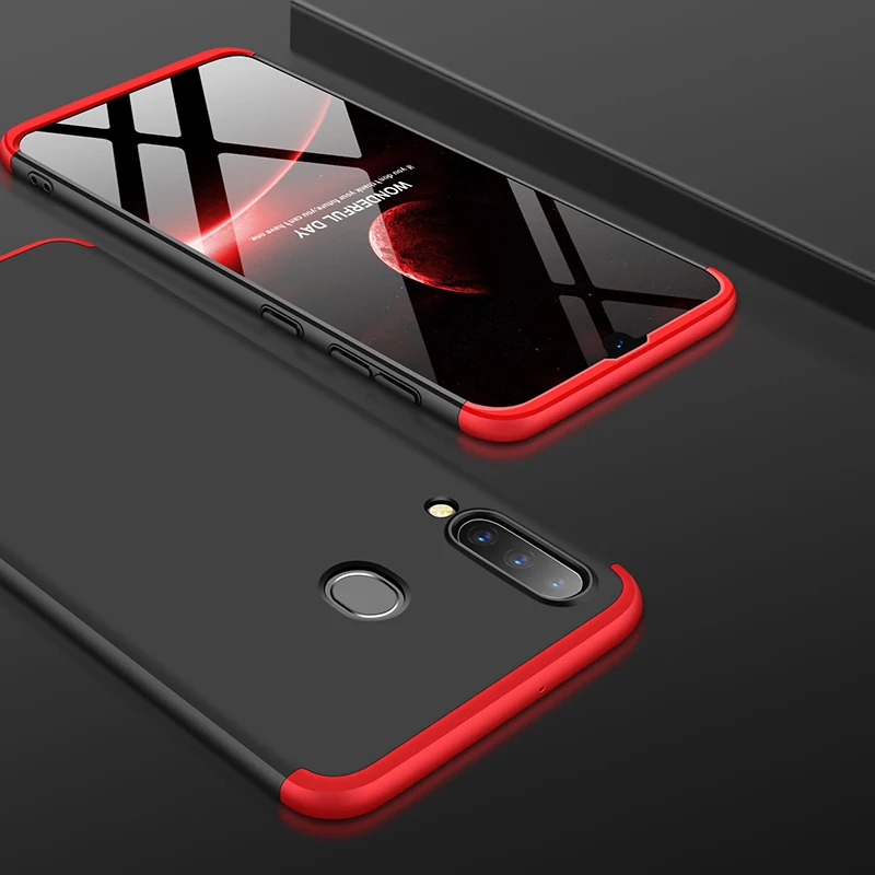 

360 Full Shockproof Case For Samsung A30 Case 3 in 1 Hard PC Cover Case For Samsung Galaxy A30 A 30 SM-A305F A305 A305F Capa