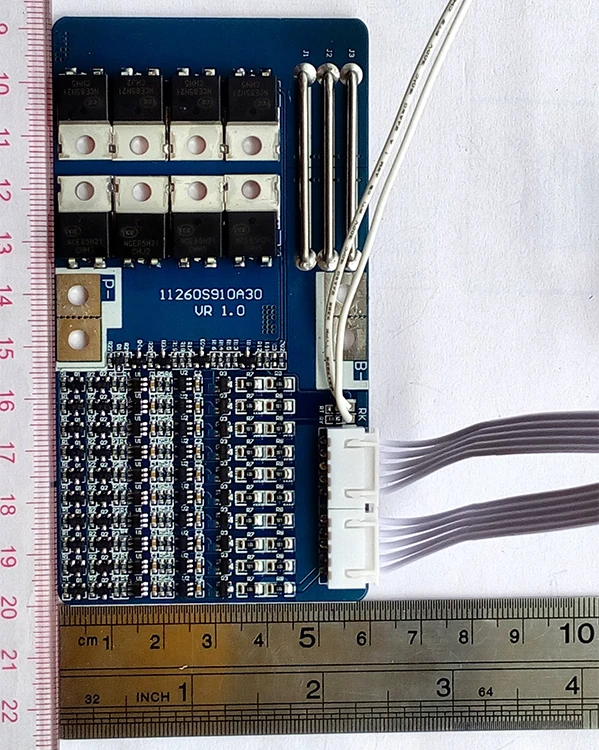 10S 30A литий-полимерная lipo BMS/PCM/PCB плата защиты аккумулятора для 10 ячеек 18650 литий-ионная батарея с балансом w/Temp