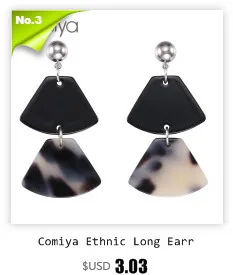 Comiya Gotic серьги для женщин, винтажные ювелирные изделия, серебряный цвет, цинковый сплав, геометрическая форма, панк стиль, модные большие серьги-гвоздики