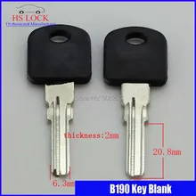 Зародышный ключ,, проволочный ключ для правой ванны, дверной ключ, пустой ключ, пустой костюм для вертикальной резки ключей B190