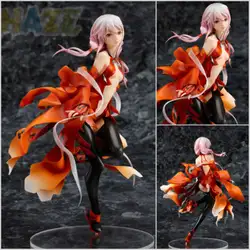 Guilty Crown Inori Yuzuriha пвх окрашены фигура женщины Аниме фигурки Модель