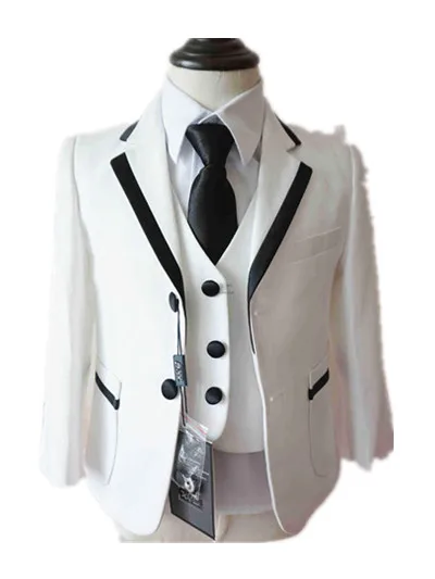 Baby Boy Clothes White 5PCS Clothing Set Formal Costumes for 0 2T Infant Boys Christmas Wedding