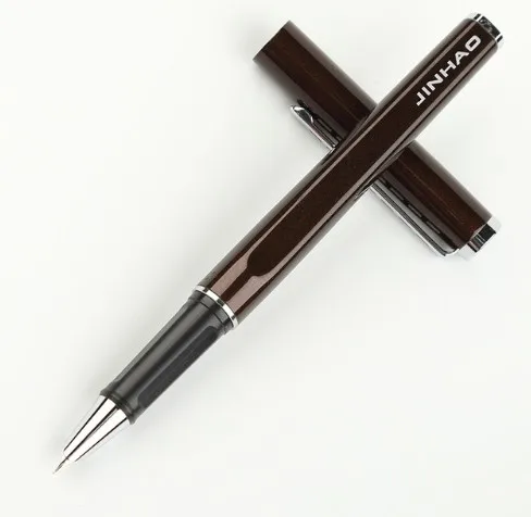 Акция Jinhao 699 Модная красочная 0,38 мм металлическая авторучка дополнительный тонкий наконечник чернильные ручки для рождественского подарка - Цвет: U