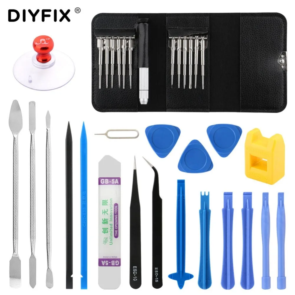 DIYFIX Torx отвёртки Пинцет инструмент для разборки Набор для iPhone samsung планшет Xiaomi маленькая игрушка Открытие Ремонт Инструменты комплект