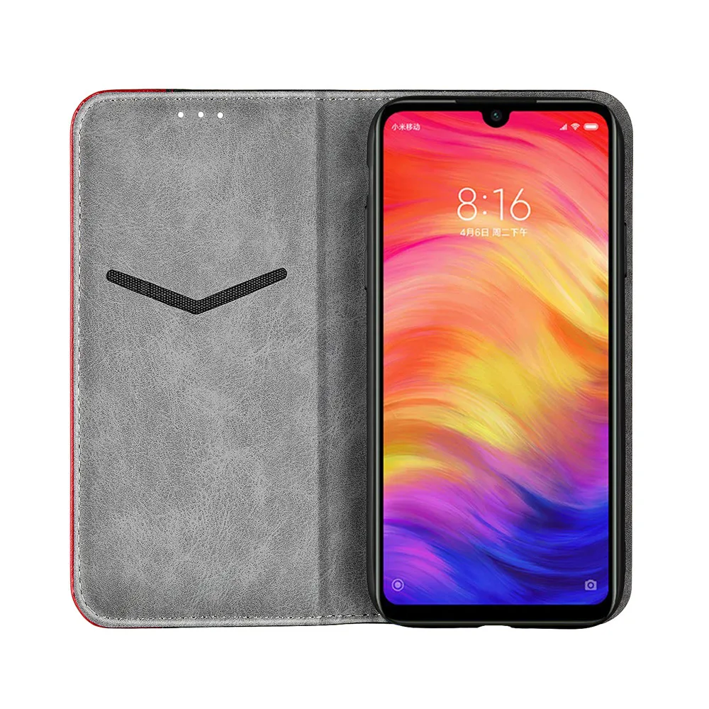 Da PU Ví Bao Da Ốp Lưng Cho Huawei Y5 2018 Y 5 Lite 6 Y6 Prime 2019 Y9 Y6S Lật Quyển Sách kinh Doanh Retro Từ Điện Thoại