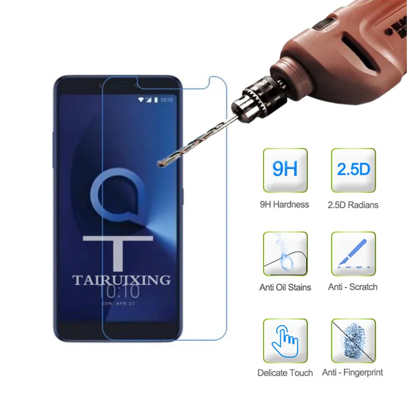 

9H Tempered Glass For Alcatel 3V 5099D 3V 5099 6.0 inch Screen Protector For Alcatel 3V