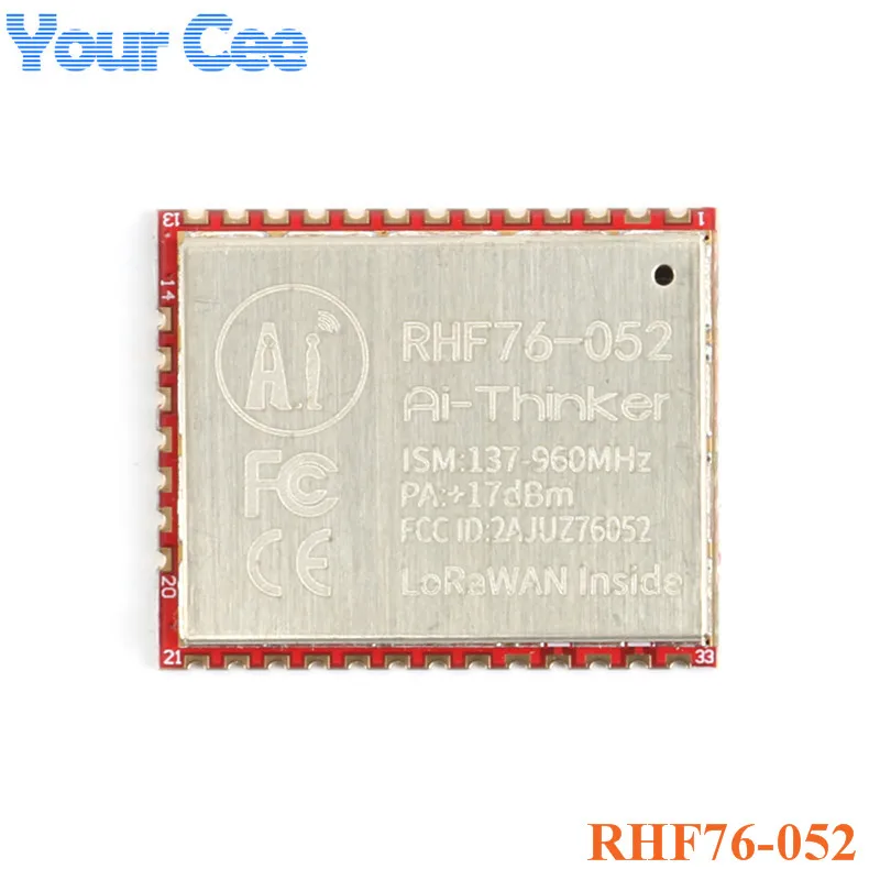 SX1276 SX1278 LoRa модуль RHF76-052 RHF78-052 LoRaWAN узел модуль интегрирован STM32 433/470 MHZ 868/915 MHZ низкой Мощность междугородние