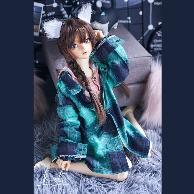 BYBJDHOME 1/3 1/4 BJD кукла унисекс Свободная рубашка Большая одежда в форме Куклы Аксессуары для кукольной одежды реквизит для фотосессии одежда для фотосессии