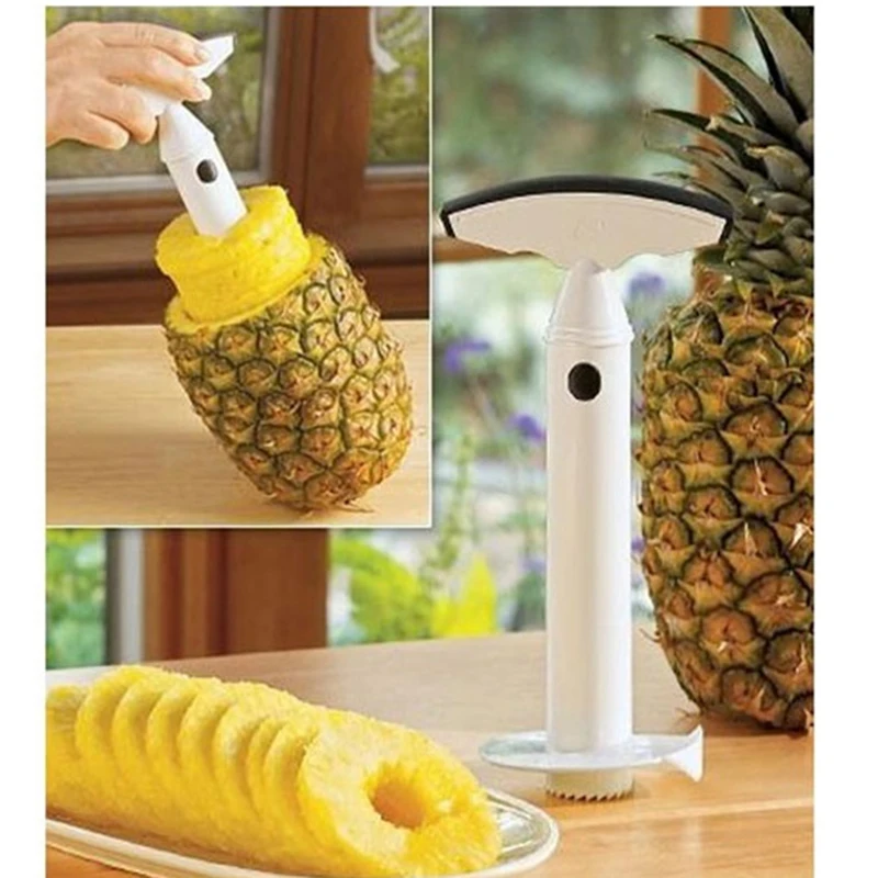 

2019 New Creative Pineapple Peeler Kitchen Gadget Fruit Peeler Kitchen Accessories Pineapple Plastic and Metal
