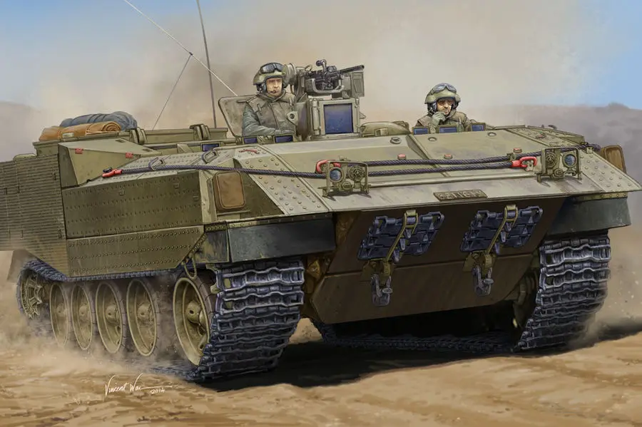 

1pcs Action Figures Kids Gift Collection For HobbyBoss 83856 1/35 IDF Achzarit APC - Early model Static kit