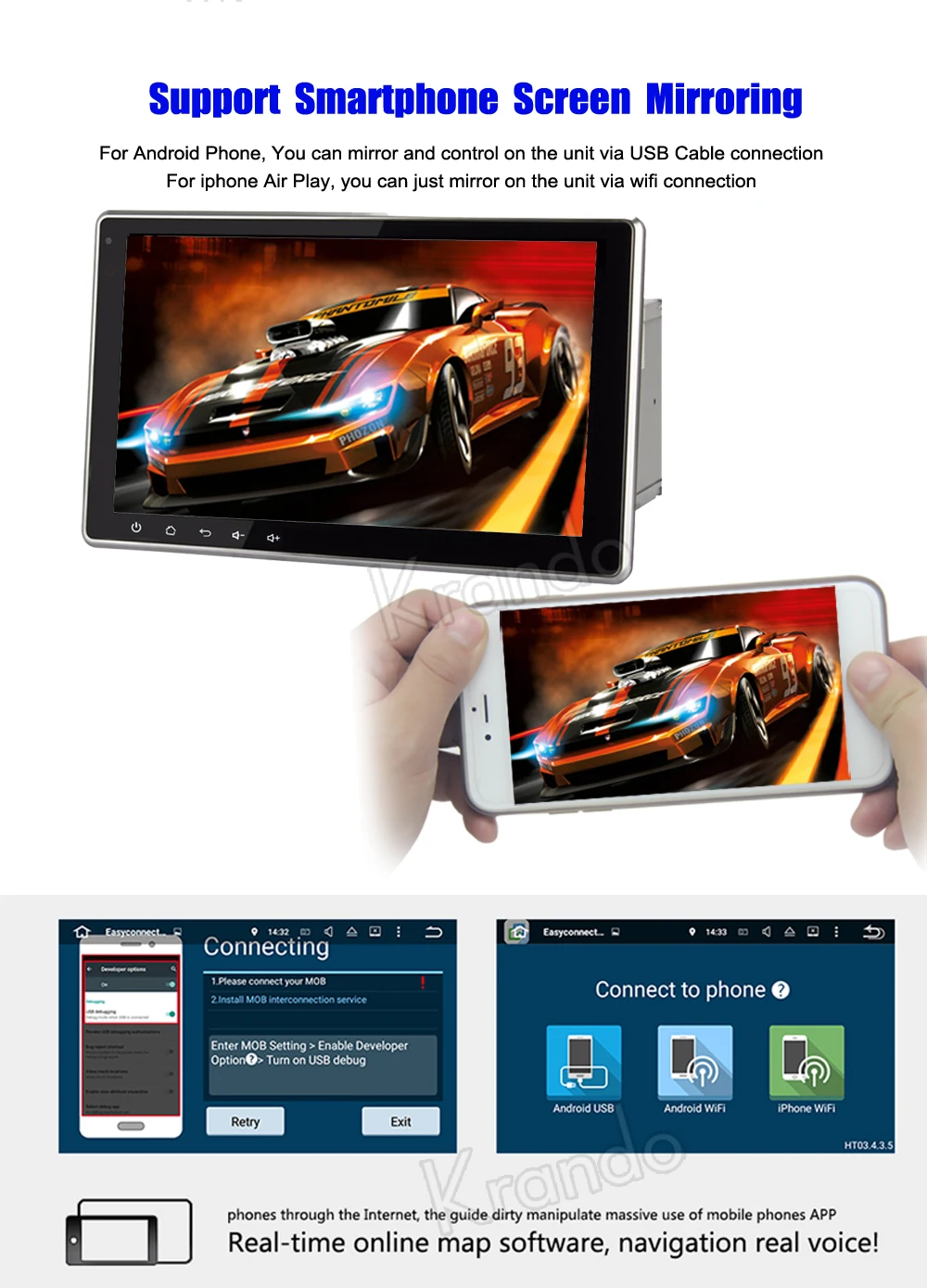 Sale Krando Android 8.0 10.1
