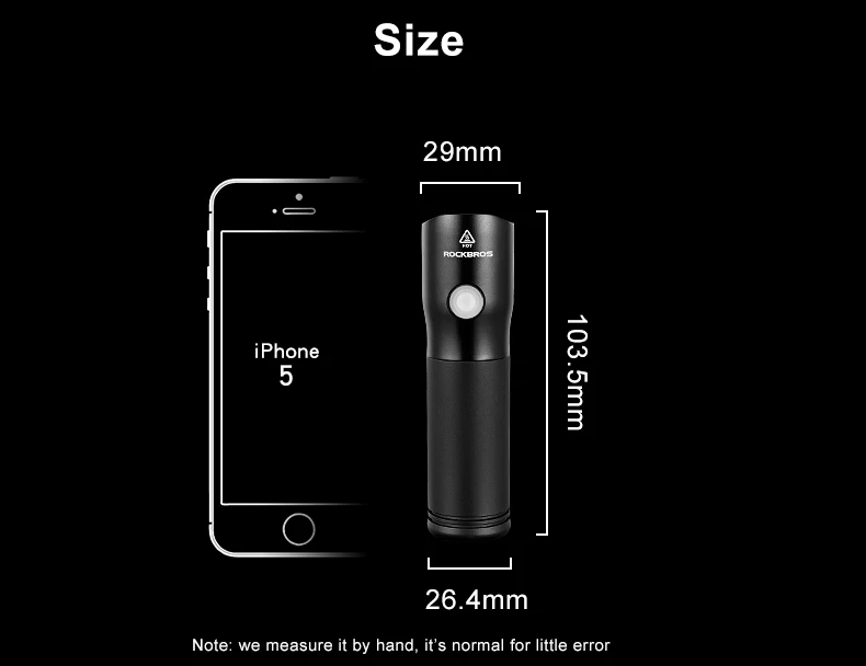 Best ROCKBROS Bicycle Light Power Bank Led Waterproof USB Rechargeable Bike Light Side Warning Flashlight 700 Lumen 2000mAh 5 Modes 28