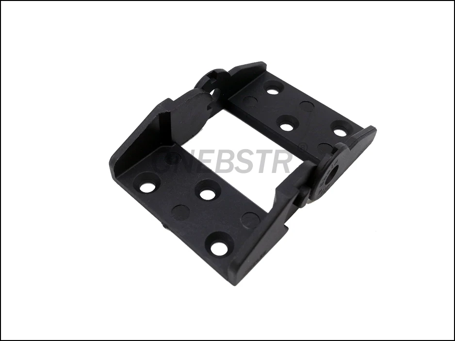 JFLO One Pair of 10x30 Drag Chain Joints Bridge Outside opening with end Connectors Plastic towline Cable Wire Carrier 5