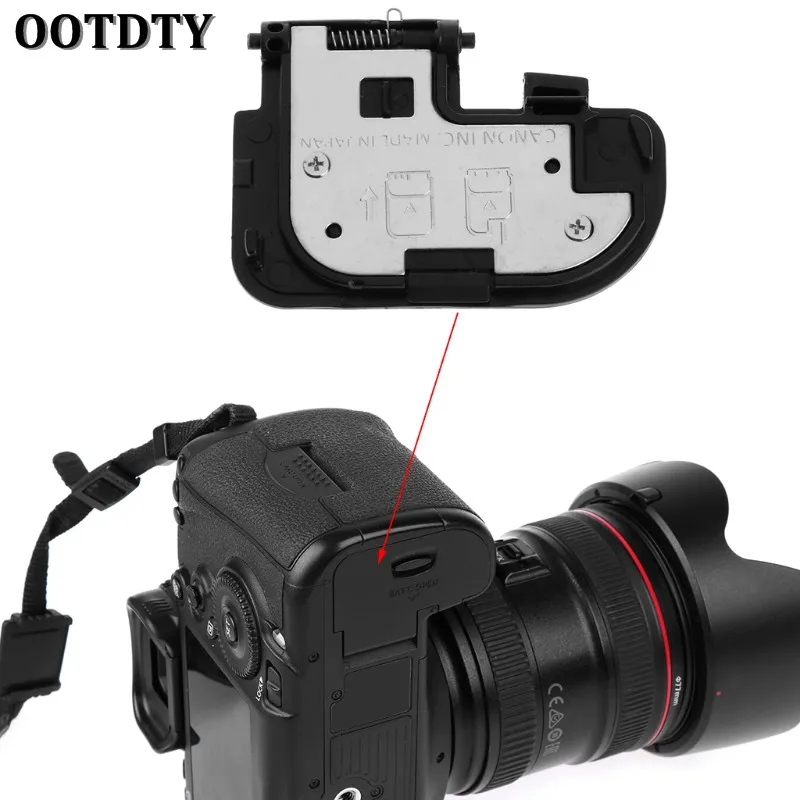 

OOTDTY Battery Door Chamber Cover Lid Snap-On Cap For Canon 5D3 5D Mark III Part Unit