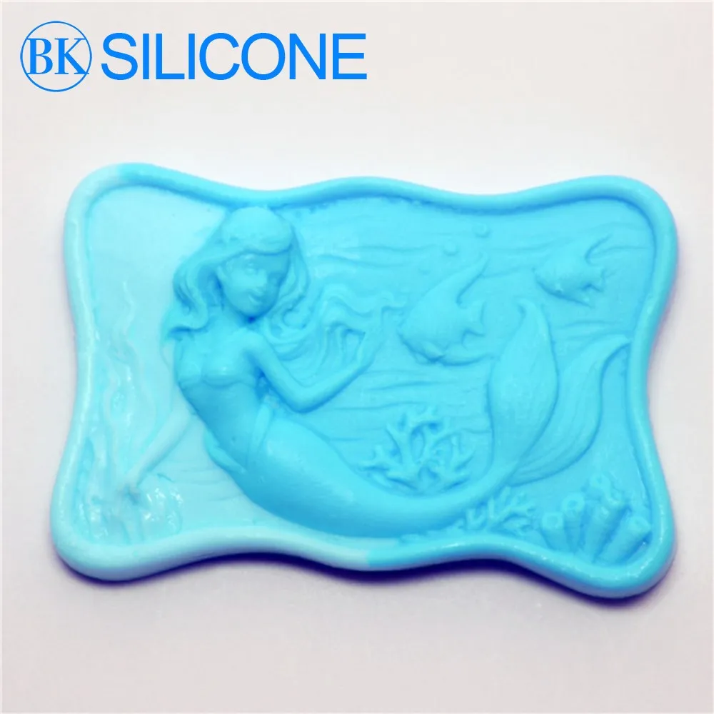

Mermaid and Fish Craft Art Silicone Soap mold Craft Molds DIY 1PCS AB009 BKSILICONE
