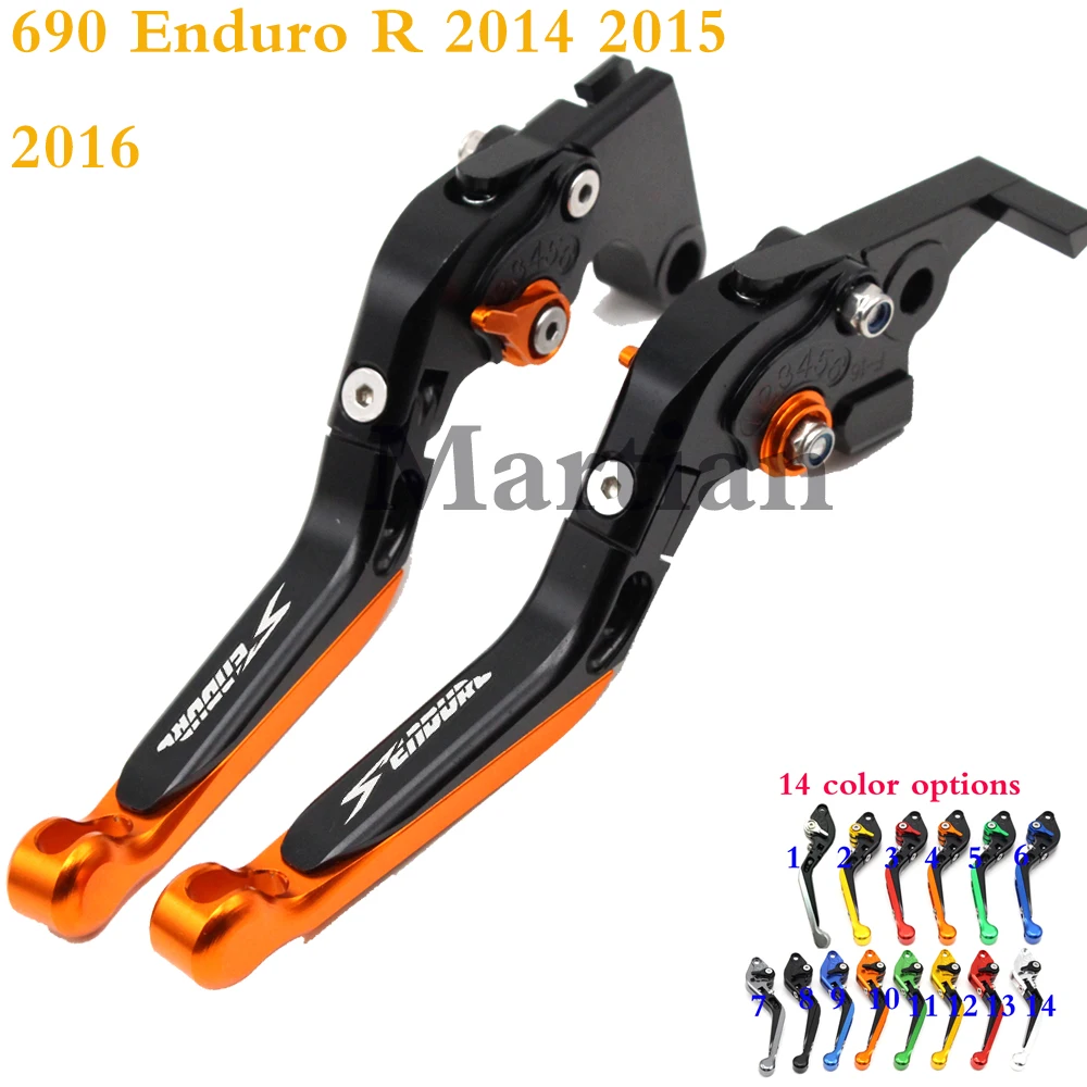 For KTM 690 Enduro R 2014 2015 2016 Motorcycle Accessories Folding