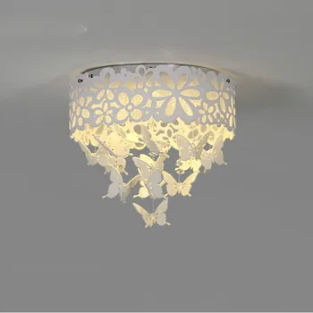 

Girl's Bedroom Led Butterfly Ceiling Lamp acryl Wedding Lighting Surface study Lamp Living Room Kids Ceiling Light led Fixtures