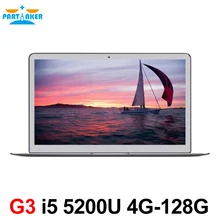 Причастником 13.3 дюймов Intel i5 5200u Ultrabook Ноутбук с 1920*1080 Экран HD USB 3.0 HD 5500 Графика