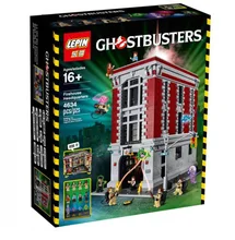 4695Pcs 2016 New LEPIN 16001 Ghostbusters Firehouse Headquarters Model Building Kits Model set Minifigure Compatible With 75827