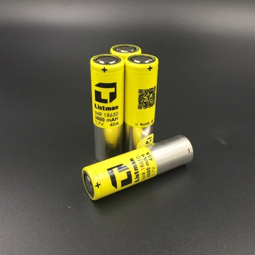 18650 батарея Listman 3000mah перезаряжаемые батареи для бокс мод электронных сигарет LG HG2