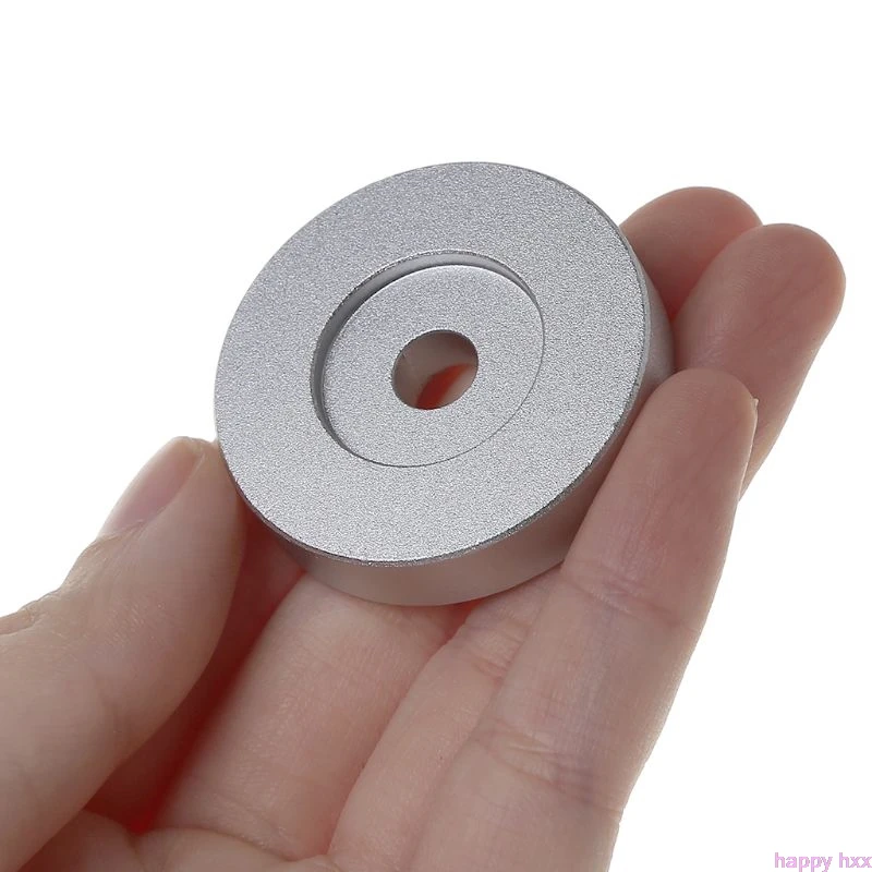 

Record Turntable Adapter 45 RPM Aluminum Silver for 7" Vinyl Technics SL1200 Series