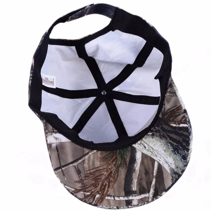 Free Shipping 100% COTTON fabric Camo hunting cap,TREE camo hunting fishing baseball cap CAMO HAT,hunting casquette (2)