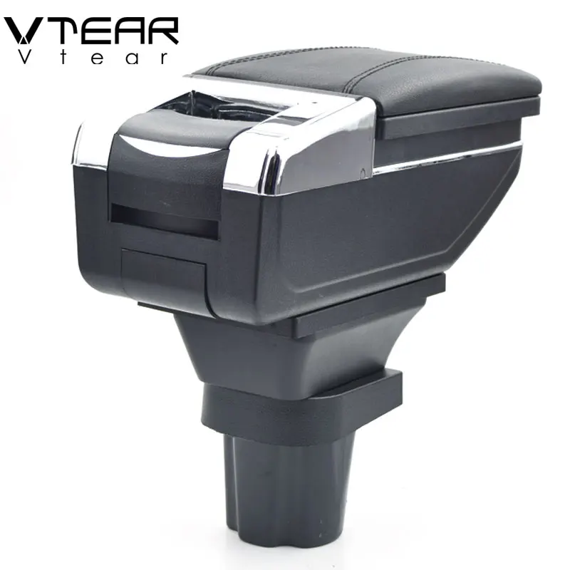 

Vtear For mitsubishi colt armrest box central Store content box cup holder ashtray interior car-styling decoration Accessories