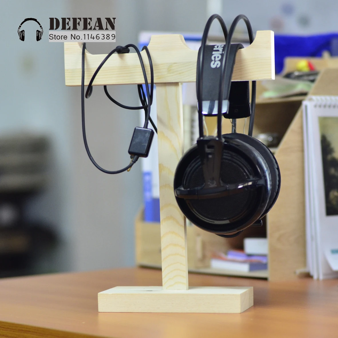 double headset stand
