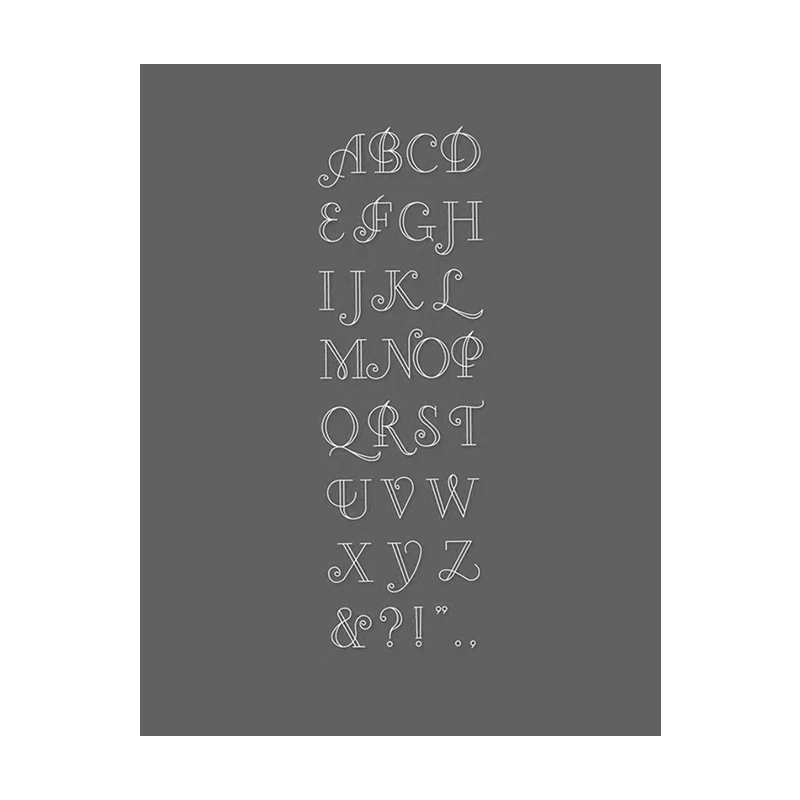 

Naifumodo Letter Dies Alphabet Metal Cutting Dies Scrapbooking for Card Making Album Embossing Stencil Die Cut New Dies for 2019