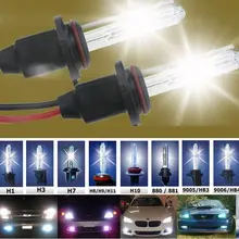 HID Xenon H7 Сменная Лампа H1 H3 H11 9005 9006 880 35 Вт 55 Вт 12 В Автомобильная фара лампа 4300k 5000k 6000k 8000k 10000k 12000k